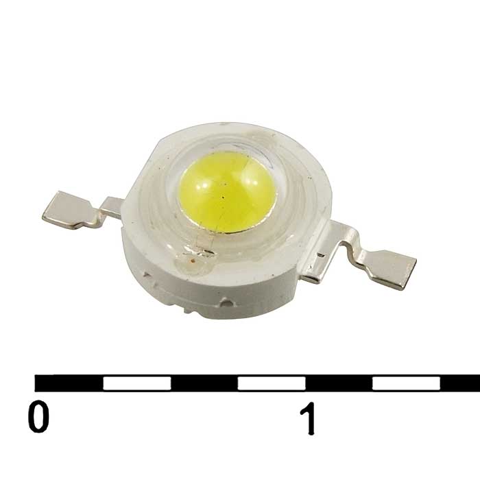 Светодиоды мощные 1W 3.4v 100-110LM 6000-6500K 