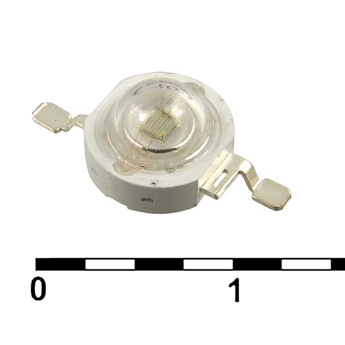 Светодиоды мощные 1W 3.4v 20-35LM 460-462nm B 