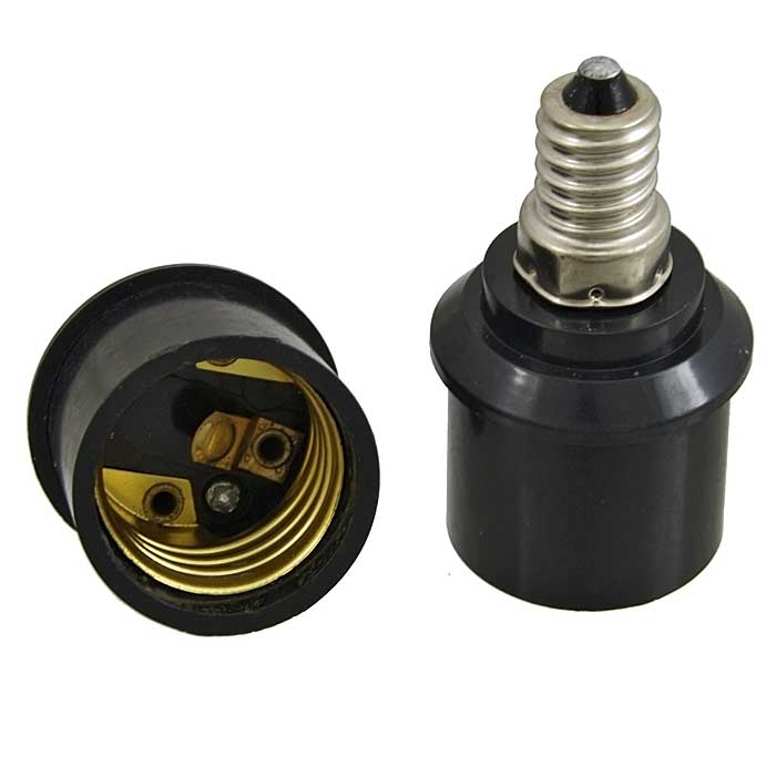 Светоарматура E14-E27 black 