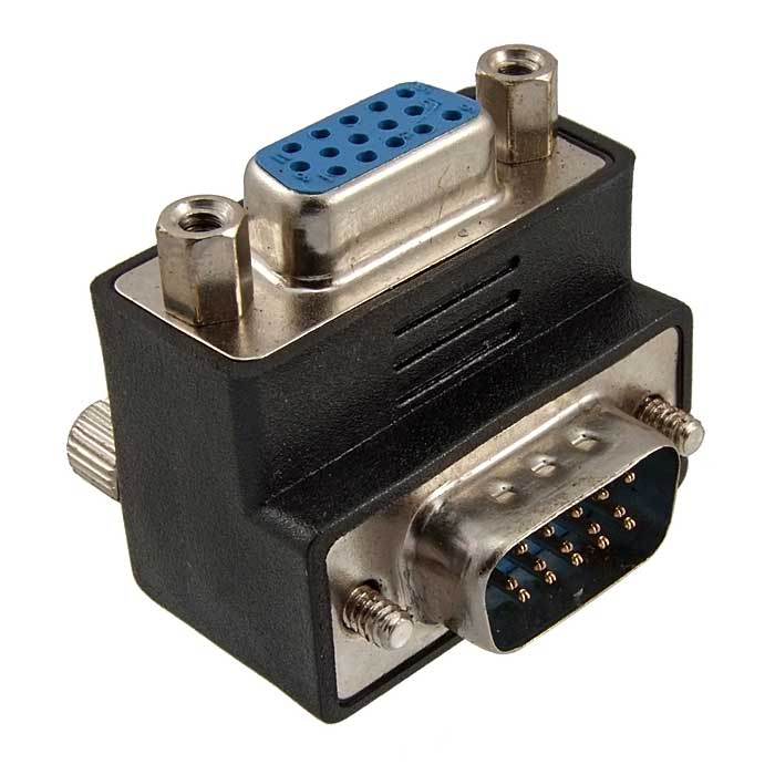 D-SUB переходники VGA 90* 