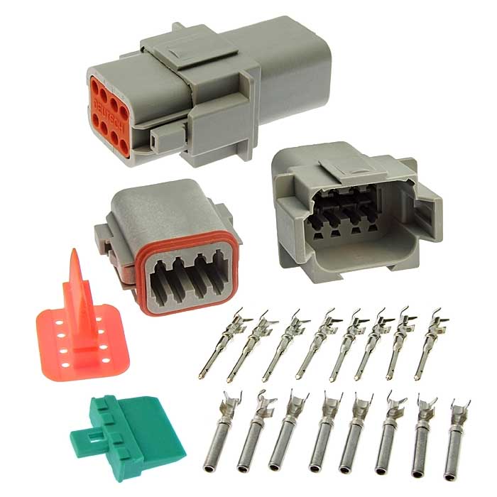 Авт. соединители DJ3081Y-1.6-21/11  DT-01/02 RUICHI