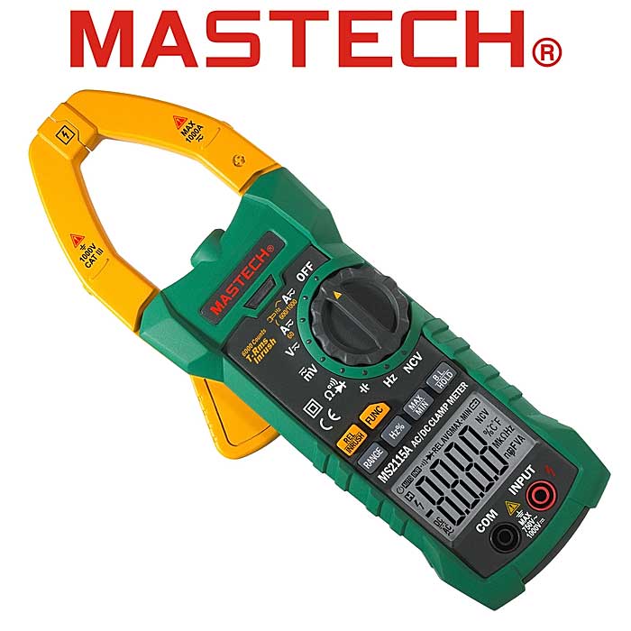Клещи токоизмерительные MS2115A (MASTECH) MASTECH