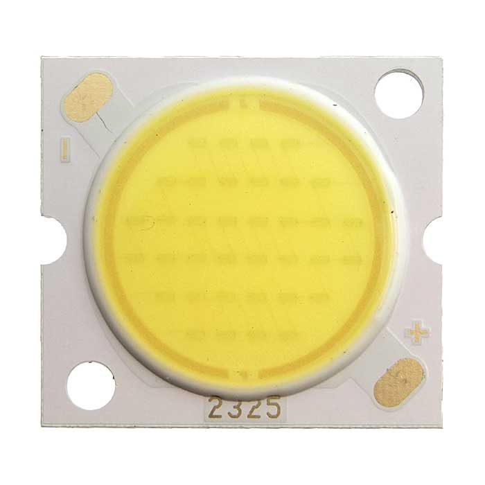 Светодиоды мощные 15W 39V 110LM 6500K 23*25 20MM COB 