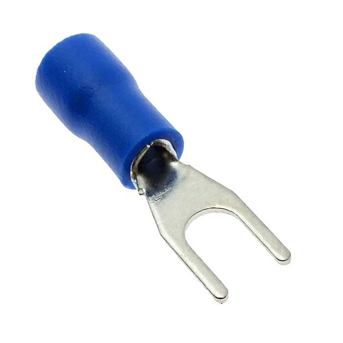 Клеммы тип *U* изолированные SVS1.25-3.7 blue RUICHI