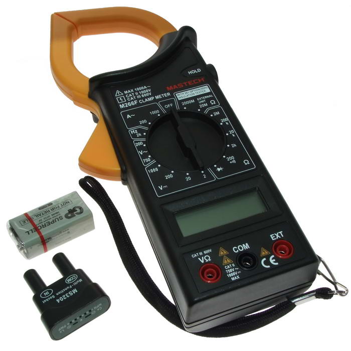 Клещи токоизмерительные M266F(MASTECH) MASTECH