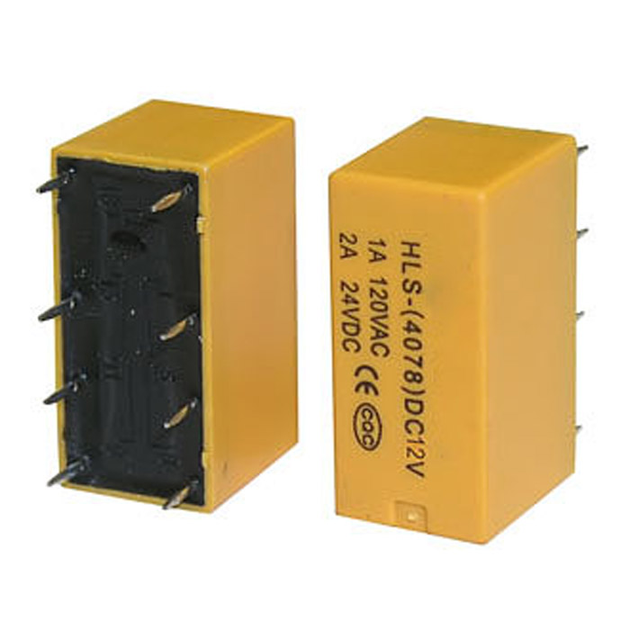 Электромагнитные реле 4078 12VDC  2A RUICHI