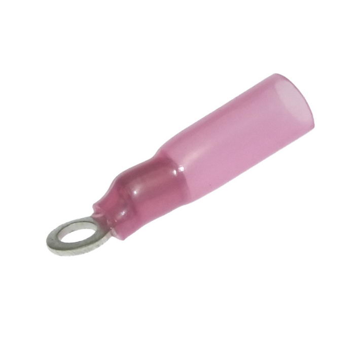 Клеммы тип *O* изолированные RV1.25-3 HST Red RUICHI