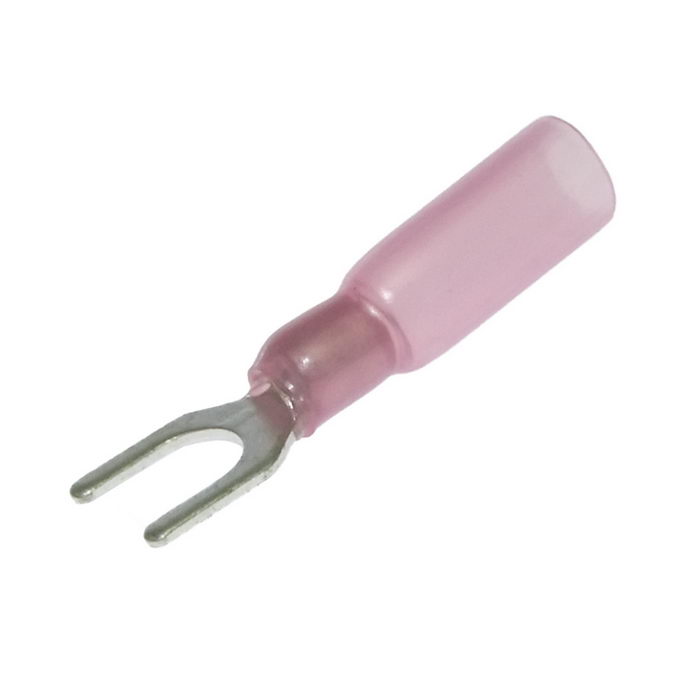 Клеммы тип *U* изолированные SV1.25-5 HST Red RUICHI
