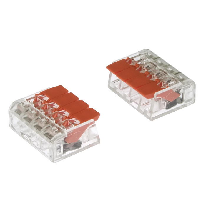 Клеммники аналог WAGO PCT-414 orange RUICHI
