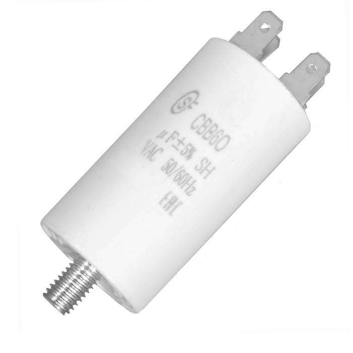 Пусковые конденсаторы CBB60 30uF  450V SCREW (SAIFU) SAIFU
