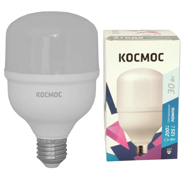 Лампы светодиодные Космос LksmHWLED30WE2745 