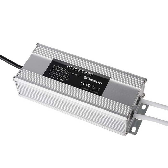 Импульсные блоки питания 200-072-2 12VDC 6А 72W IP67 REXANT