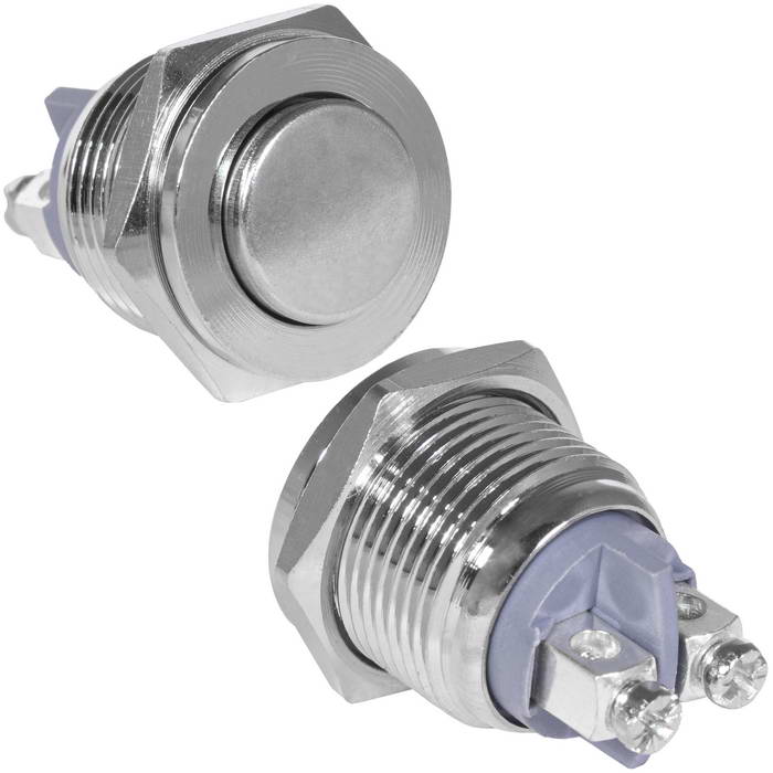 Кнопки антивандальные GQ16PH-10/N off-(on) RUICHI