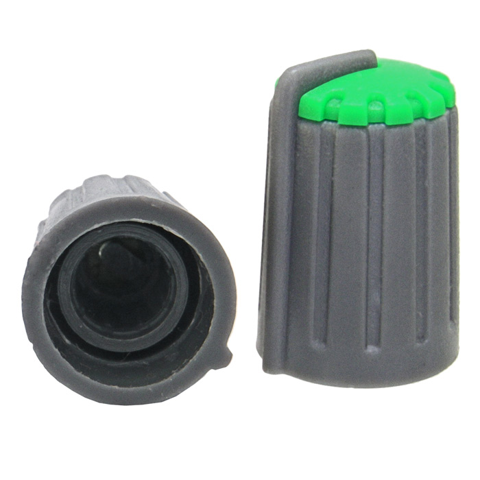 Ручки приборные RR4811 (6mm круг зеленый) RUICHI