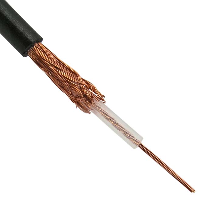 Коаксиальный кабель RG174 (100м) RUICHI