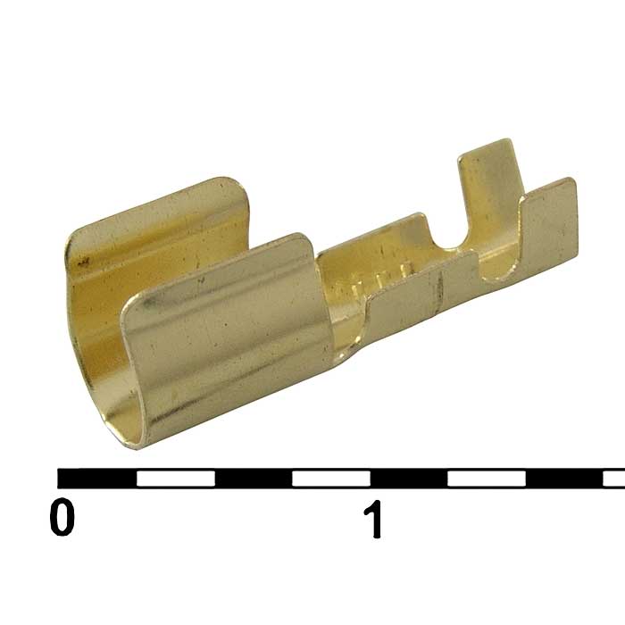 Клеммы ножевые неизолированные DJ624-5.7A 